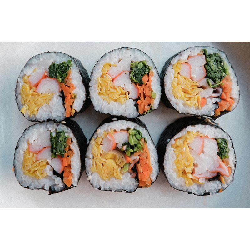 김밥 사진